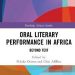 New Publication: Oral Literary Performance in Africa: Beyond Text